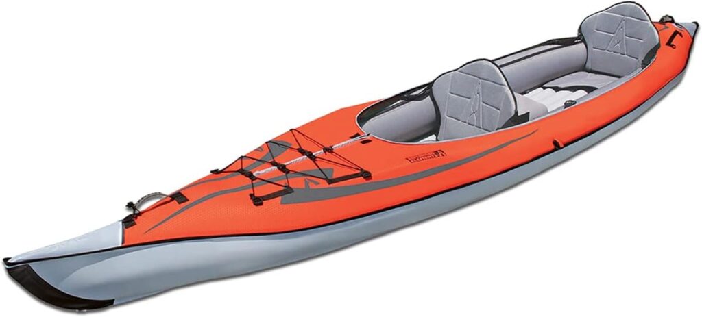 Advanced Elements AE1007 R AdvancedFrame Convertible Inflatable Kayak Red