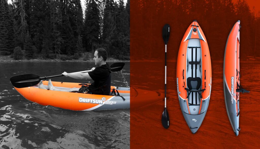 Driftsun Rover Inflatable Kayak-best modular kayak