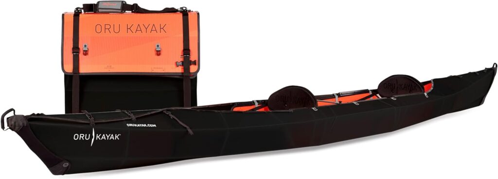 Oru Kayak Foldable Kayak Haven TT | for 1 or 2 People - Stable, Durable, Lightweight - Lake and River Kayaks - Beginner, Intermediate - Size (unfolded)