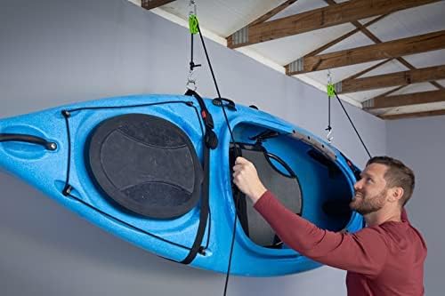 Kayak Storage Ideas - Ceiling Hanging