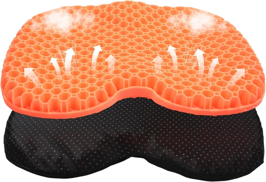 Orange Anti Slip Kayak Seat Cushion-best kayak seat cushion