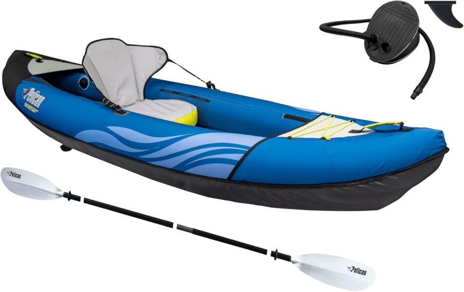 Pelican iESCAPE Inflatable Kayak classic-best inflatable kayaks