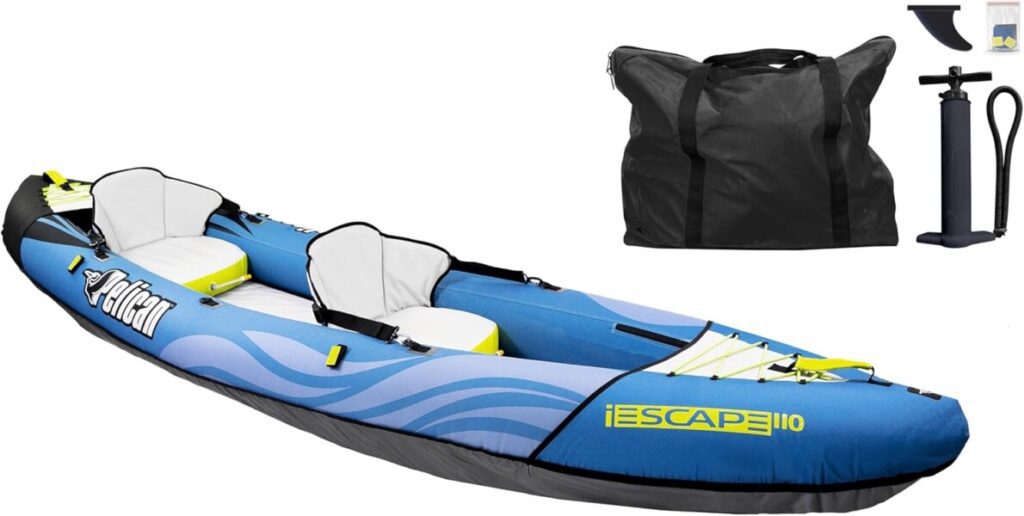 Pelican iESCAPE Inflatable Kayak (tandem)-best inflatable kayaks