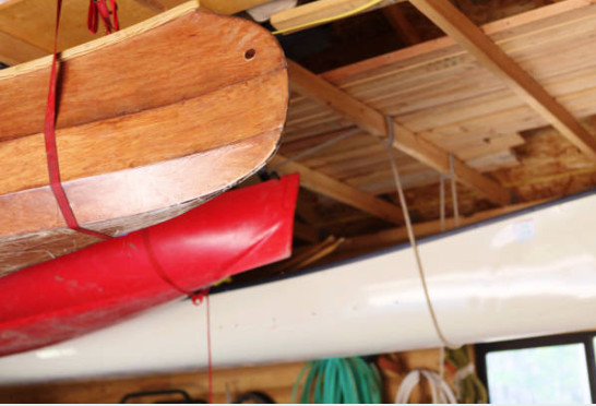 kayak garage storage ideas 6