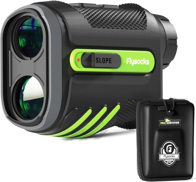 Flysocks Range Finder Golf with Slope-best golf rangefinder