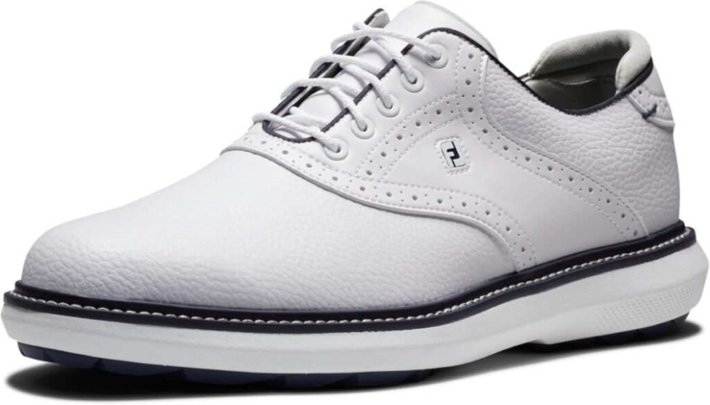 Footjoy Mens Traditions Spikeless-best spikeless golf shoes