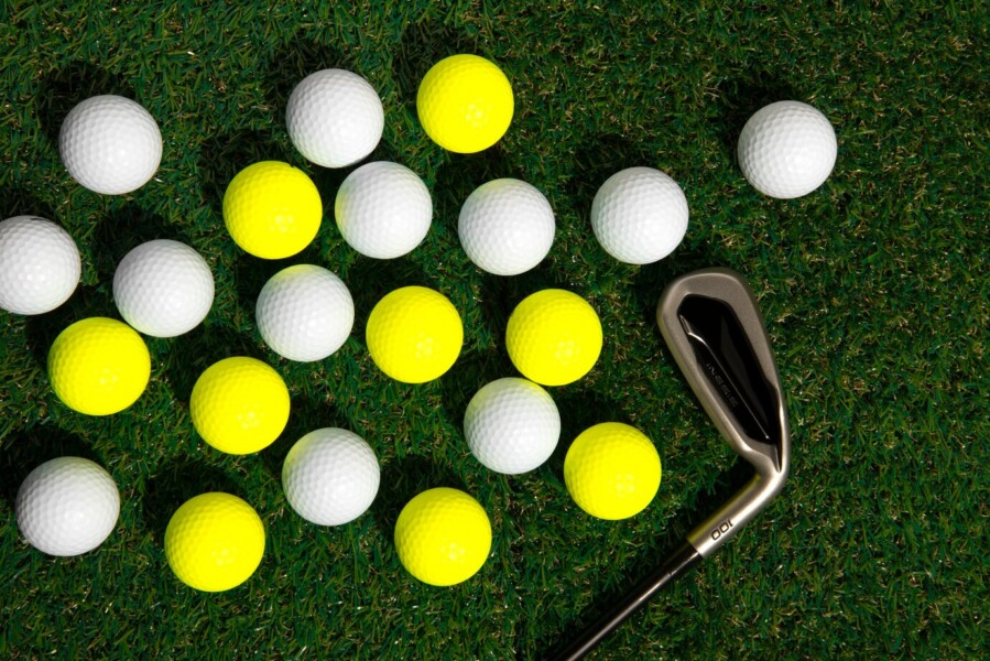 Golf Balls in various colors-best budget golf balls