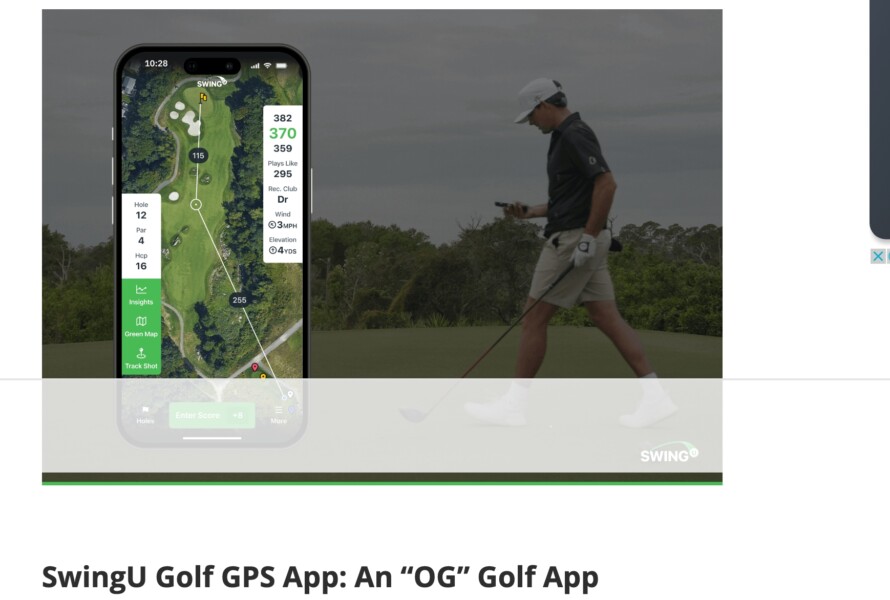 SwingU Golf GPS-best golf apps